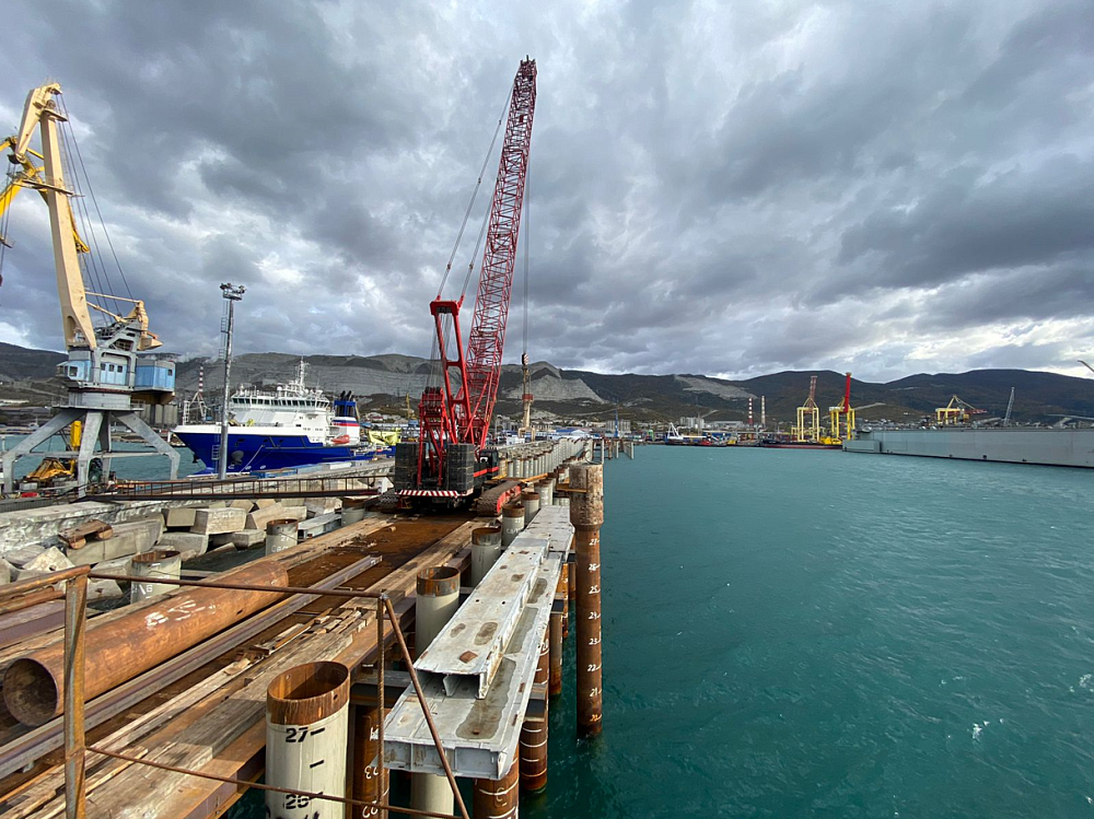 Причалы № 22А, № 23А Пристани № 3А в порту Новороссийск