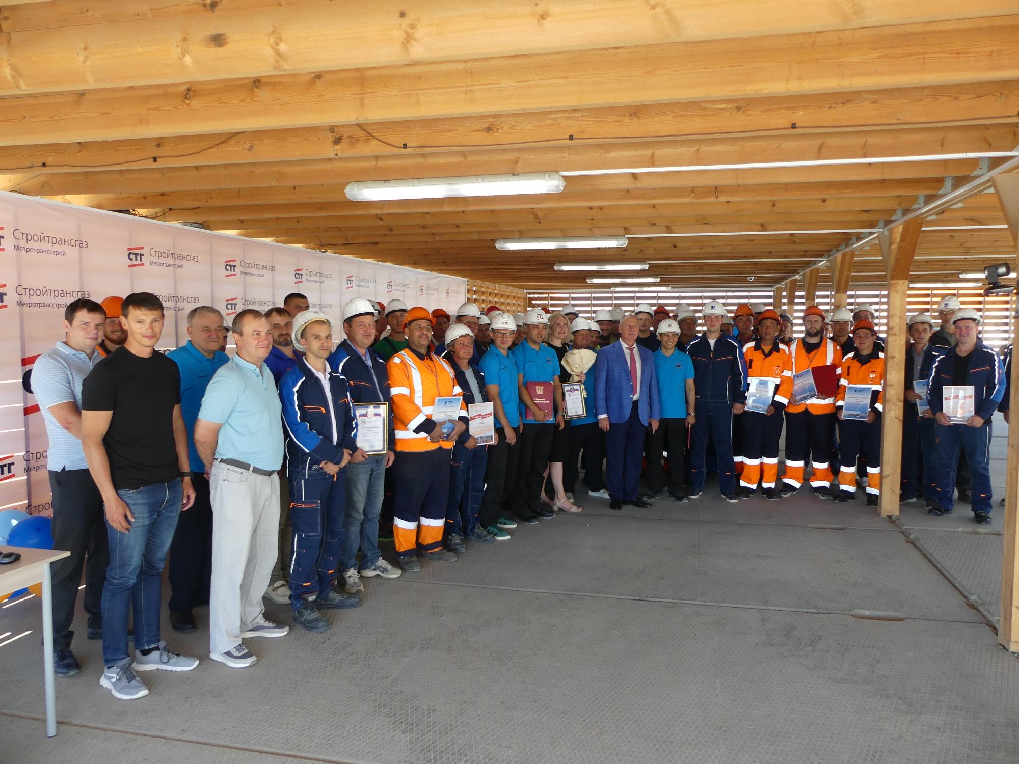 День строителя на Багаевском гидроузле