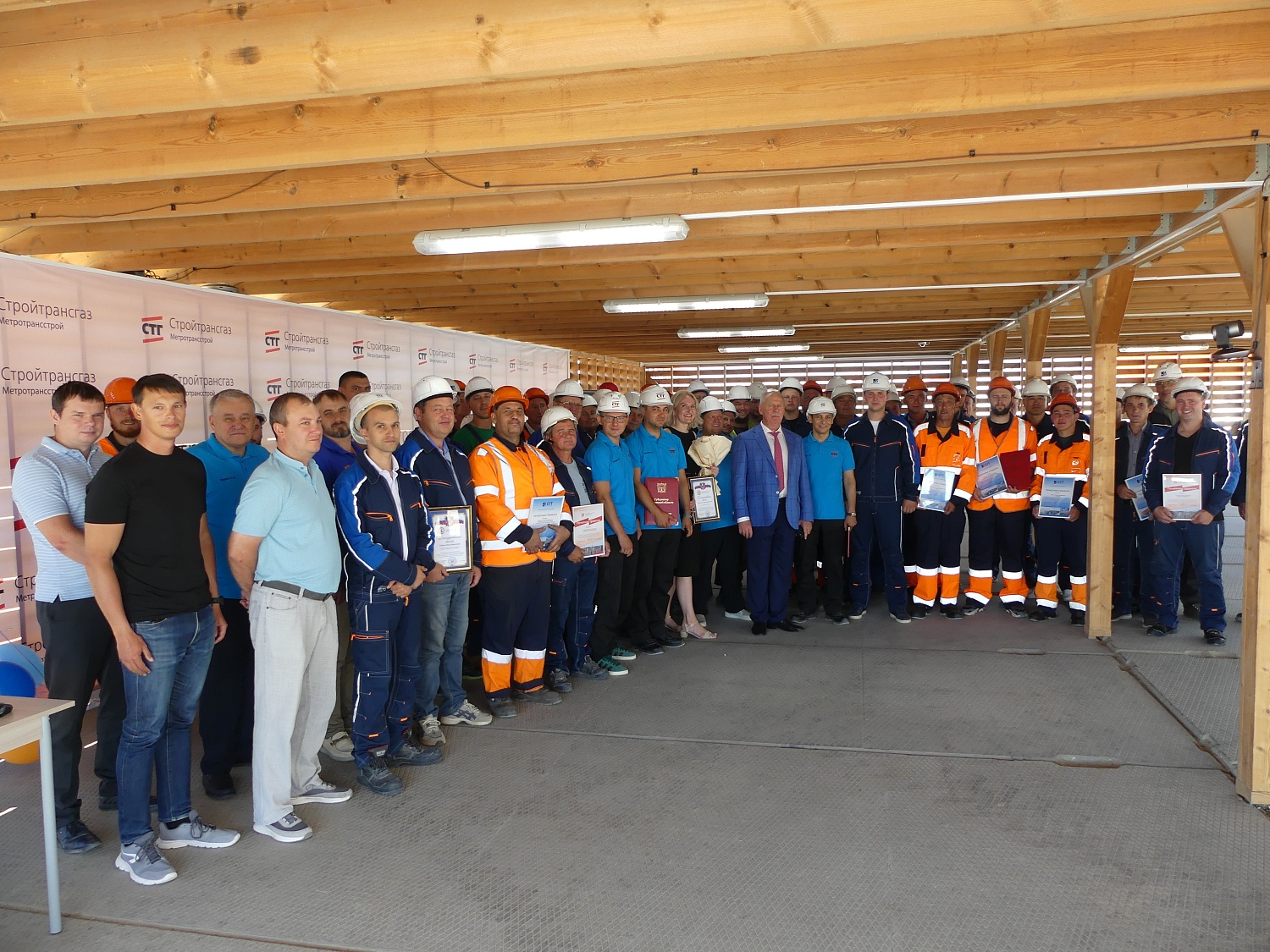 День строителя на Багаевском гидроузле