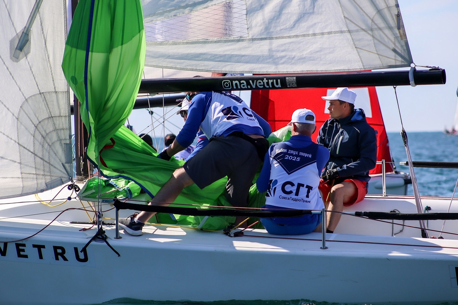 Поздравляем участников парусной регаты "Кубок 2-х морей" в Геленджике с завершением гонок