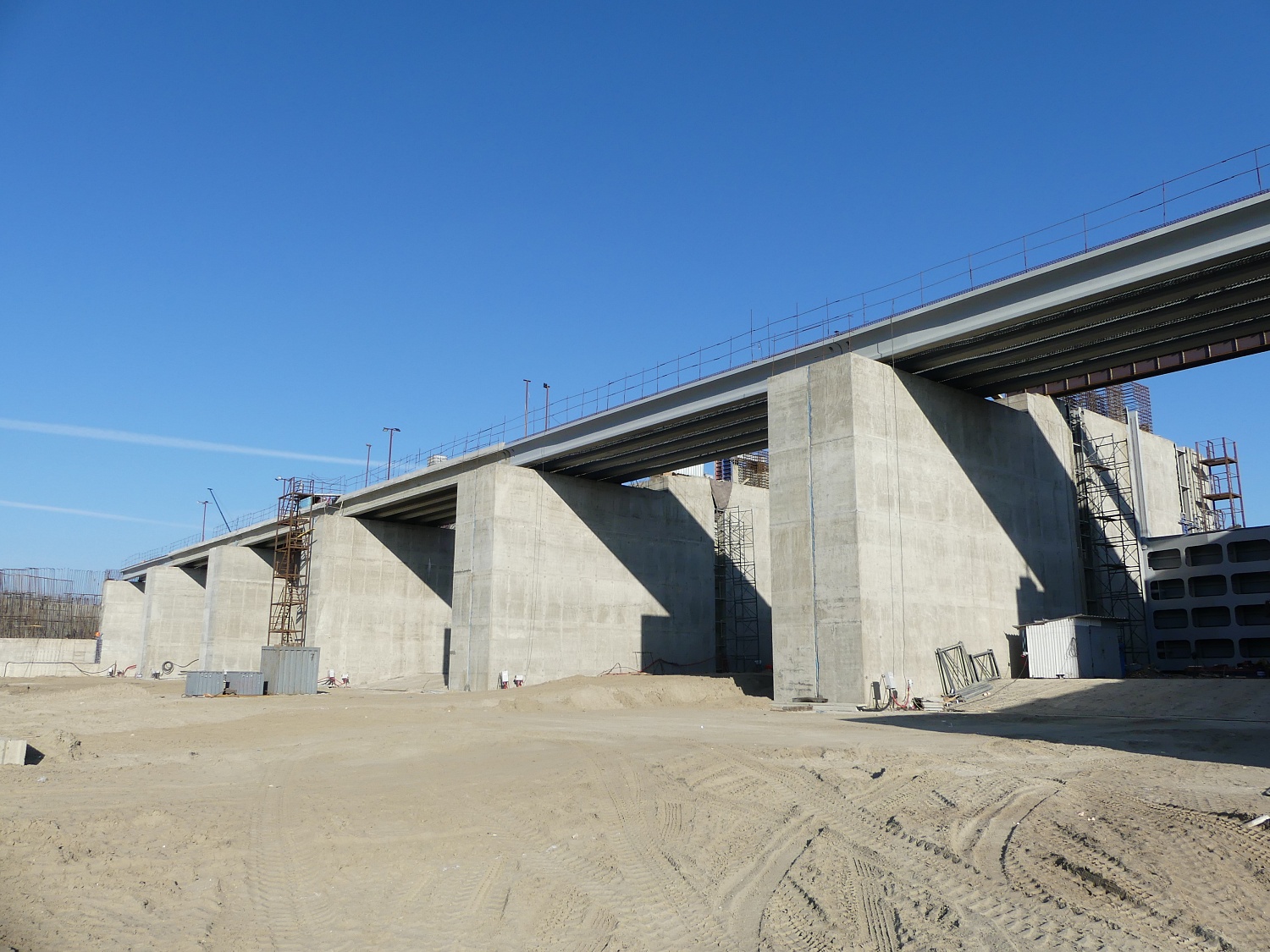 Итоги ноября на строительстве Багаевского гидроузла