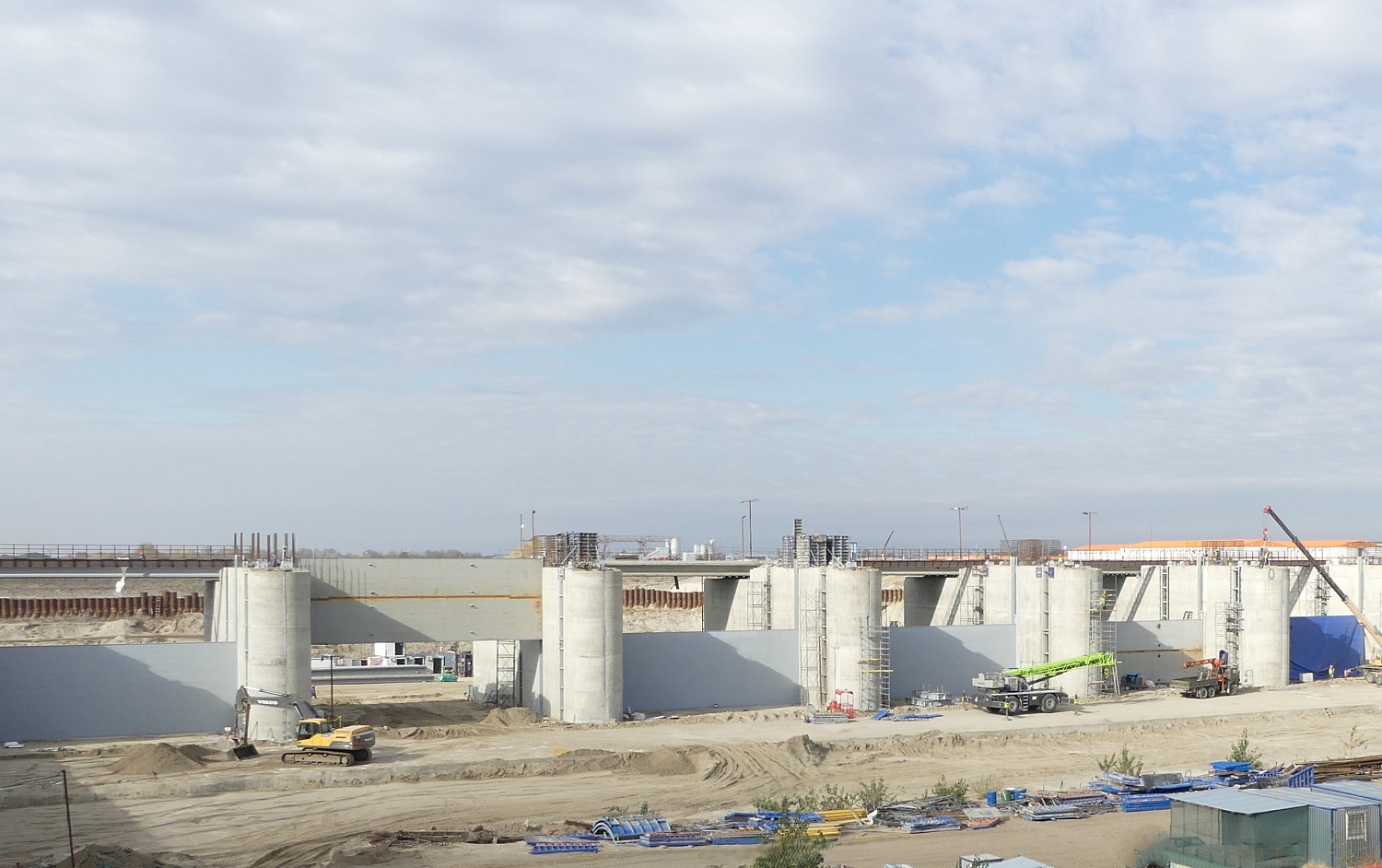 Итоги октября 2024 года по проекту строительства Багаевского гидроузла