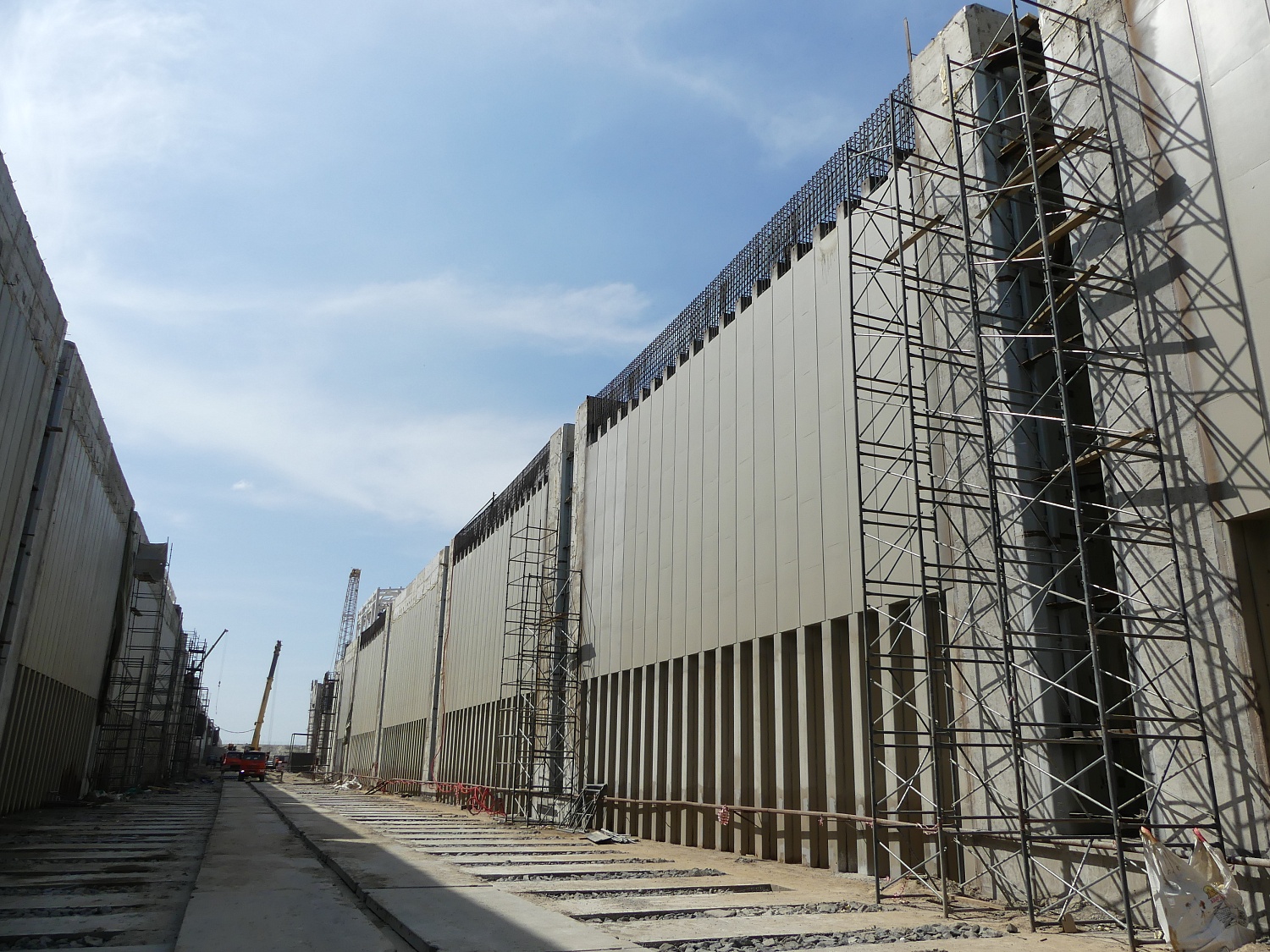 Готовность объектов первого пускового комплекса Багаевского гидроузла 98,6%