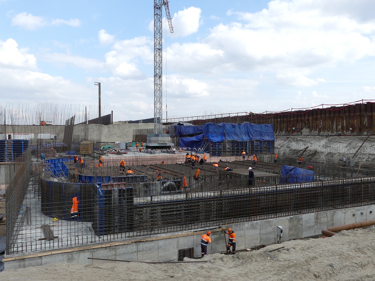 Итоги 1 квартала 2024 года. Строительство Багаевского гидроузла (первый пусковой комплекс)