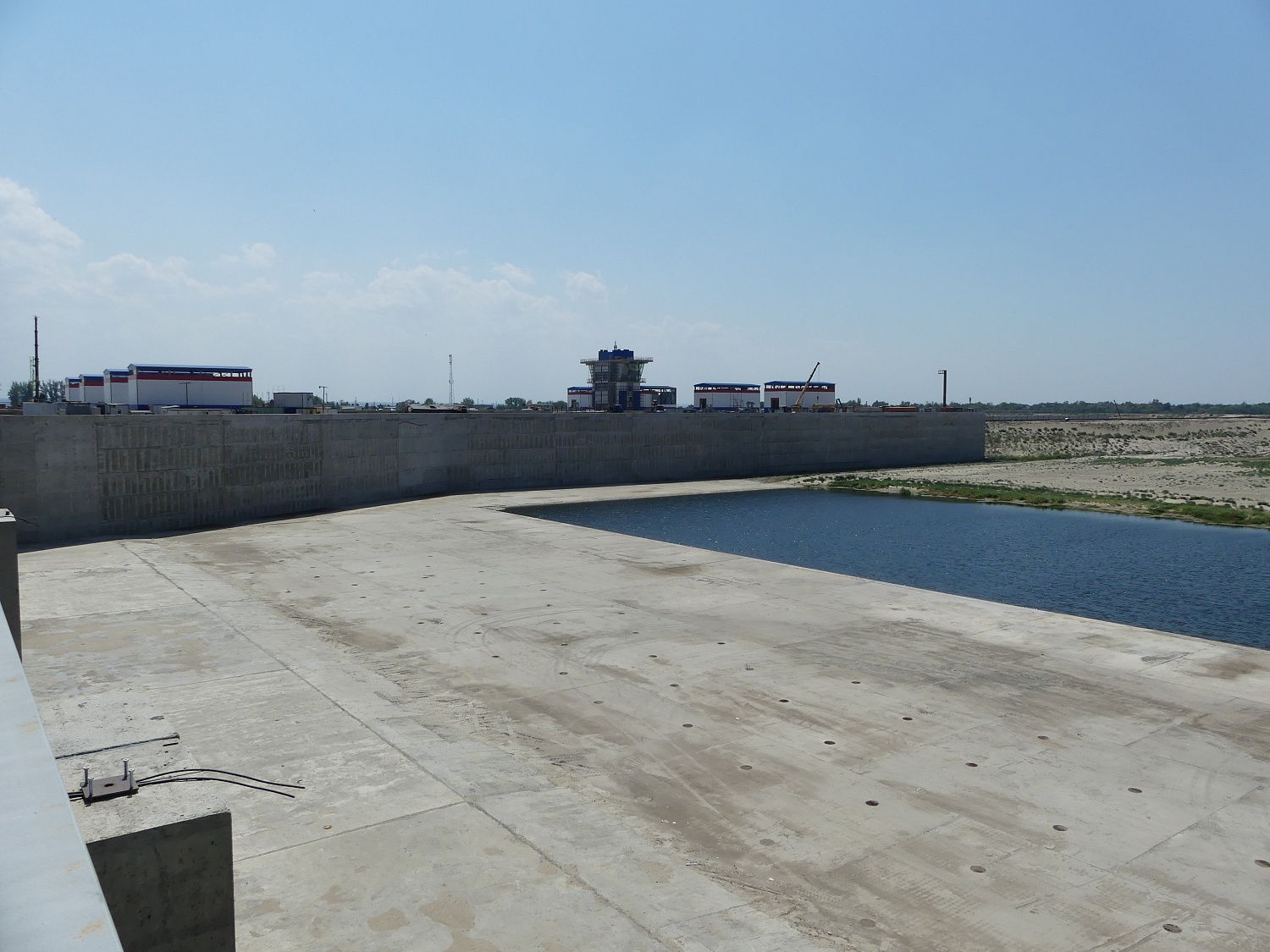 Строительная готовность Первого пускового комплекса БГУ составляет 96%  