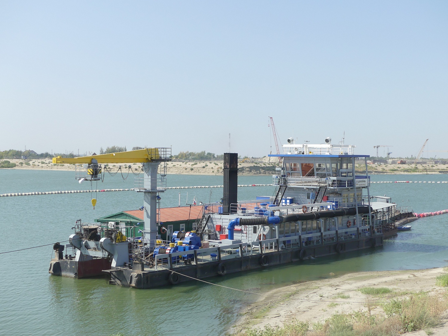 Реализация проекта строительства Багаевского гидроузла на р. Дон идет по графику