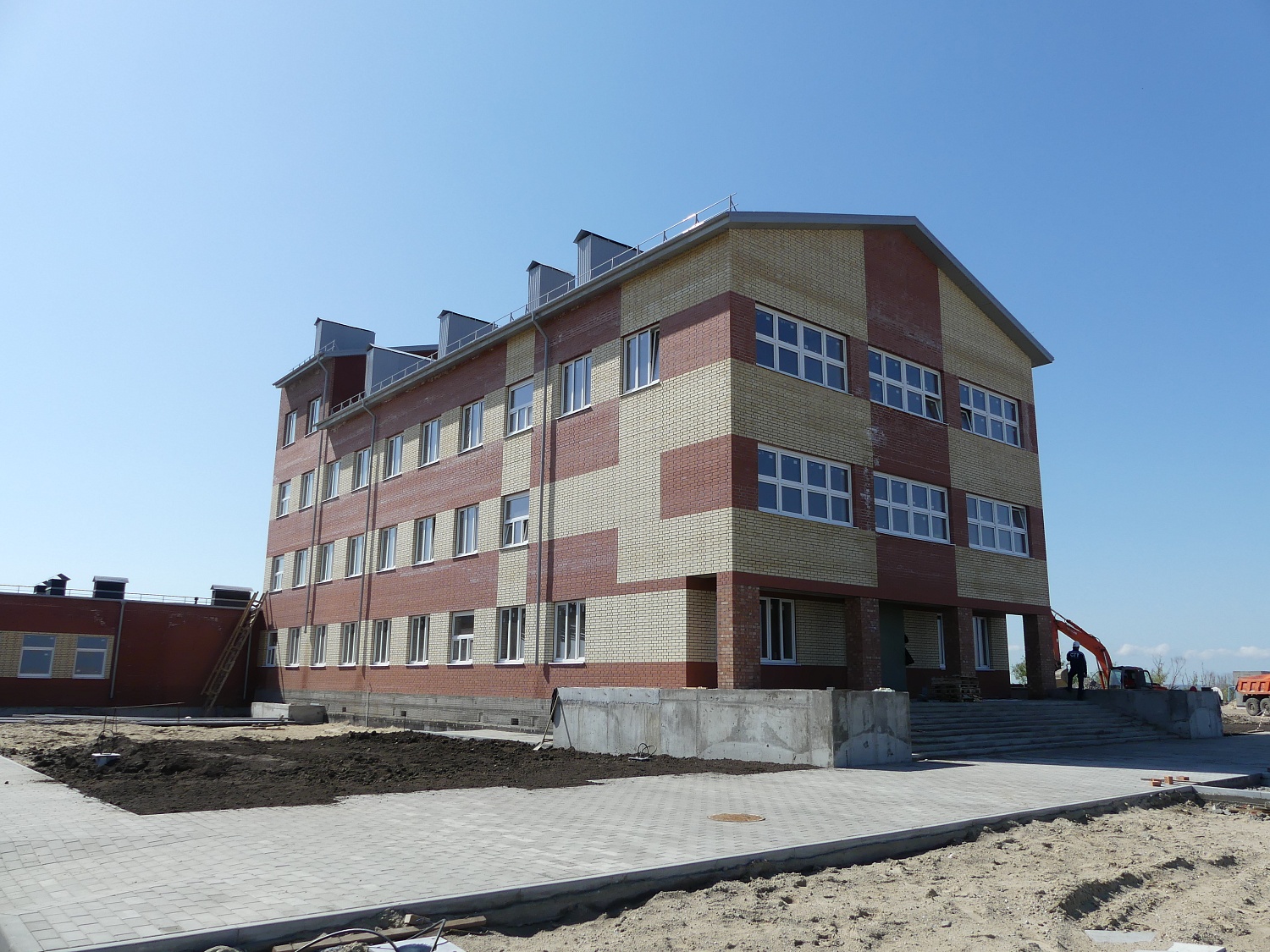 Готовность объектов первого пускового комплекса Багаевского гидроузла 98,6%