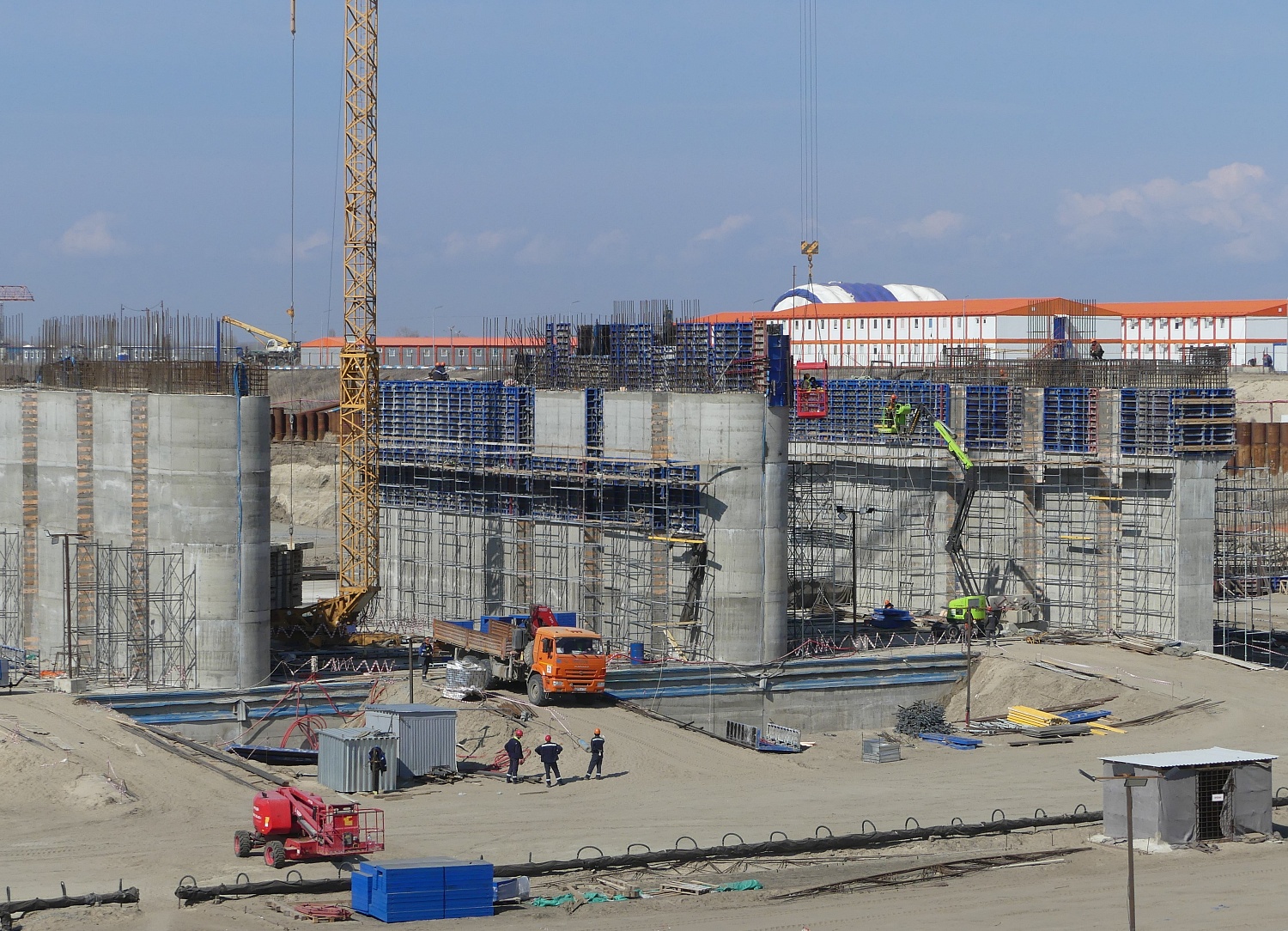 Итоги 1 квартала 2024 года. Строительство Багаевского гидроузла (первый пусковой комплекс)