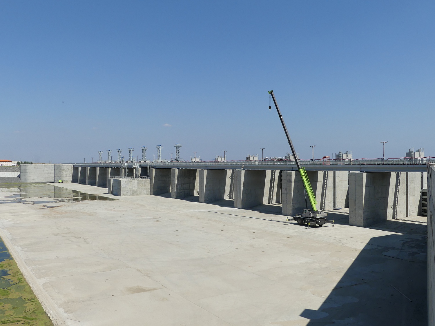 Объекты Багаевского гидроузла готовят к сдаче во временную эксплуатацию