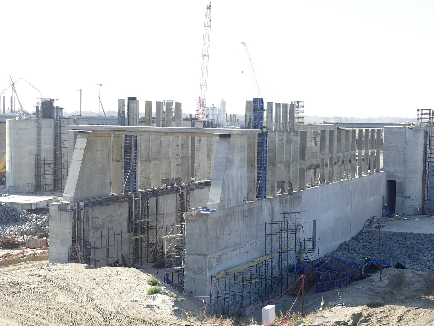 Итоги ноября на строительстве Багаевского гидроузла