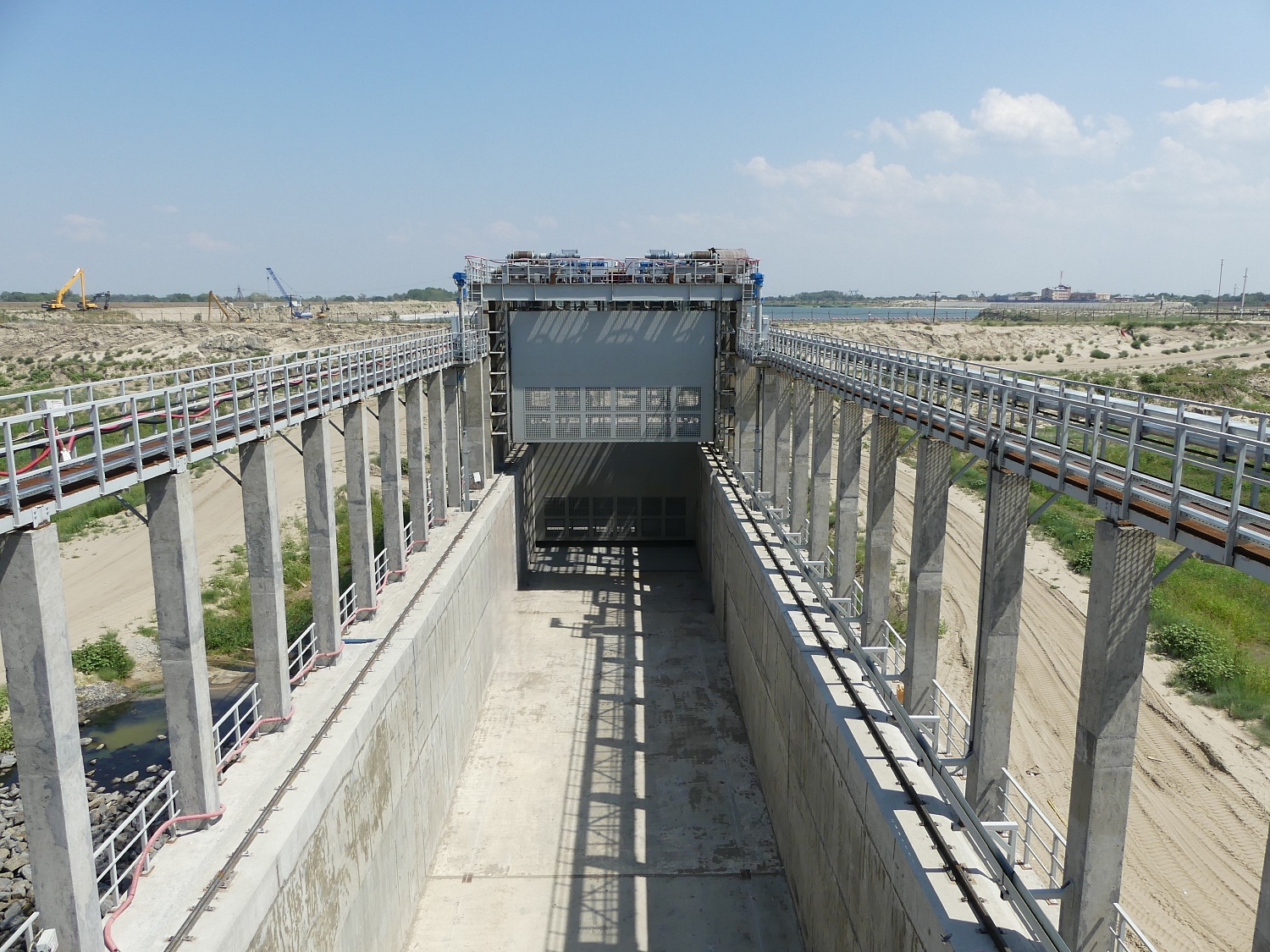 Строительная готовность Первого пускового комплекса БГУ составляет 96%  