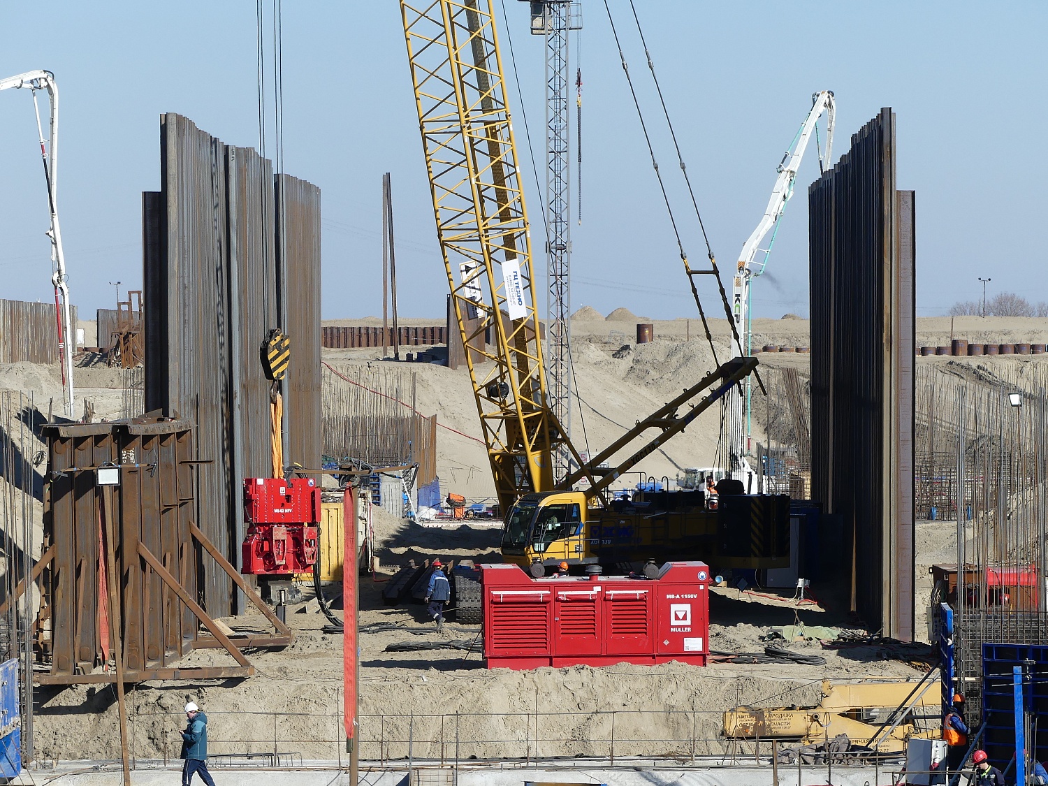 Реализация проекта строительства Багаевского гидроузла (2 этап)